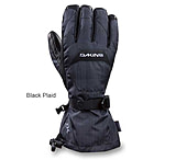 Image of Dakine Nova Glove - Men's-Black Plaid-X-Large