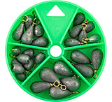 Image of Danielson Bass Casting Sinker Selector - 27 Piece