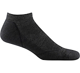Darn Tough Light Hiker No Show Lightweight Hiking Sock - Mens, Black, Medium, 1990-BLACK-M-DARN