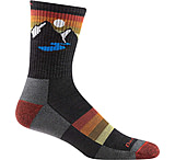 Darn Tough Sunset Ridge Micro Crew Lightweight Hiking Sock - Mens, Charcoal, Extra Large, 1997-CHARCOAL-XL-DARN