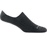 Darn Tough Topless Solid No Show Hidden Lightweight Sock - Mens, Black, Medium, 6055-BLACK-M-DARN