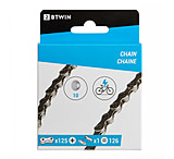 Image of Decathlon Assurance Sports 10 Speed Electric Bike Chain Base Color 1/2x11/128 inch Cycle Parts