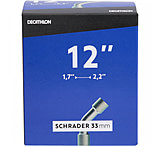 Image of Decathlon Assurance Sports Btwin Bent Valve Schrader Inner Tube Base Color 12x1.7-2.2 inch Cycle Parts - Men's