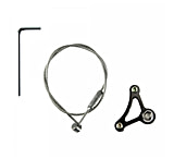 Image of Decathlon Assurance Sports Btwin Cantilever Cable And Hanger Base Color Cycle Parts Brake Levers - Men's