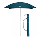 Image of Decathlon Assurance Sports Square Beach Parasol Paruv 125 1.5 Petrol Blue 178x160 cm Tents Shade Shelters