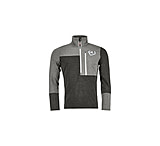 Image of Ortovox Fleece Light Zip Neck Shirts - Men's