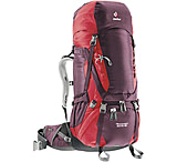 Image of Deuter Aircontact 60 + 10 SL Pack-Aubergine/Cranberry