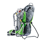 Image of Deuter Kid Comfort Air Child Carrier-Granite/Emerald