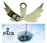 Image of Digger Anchor D-30 Ice Angels Pair Dry Hole Ice Anchor