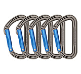 Image of DMM Shadow Straight 5 Pack Carabiners