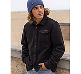 Image of Body Glove Men's Walton Polar Fleece Button Down - Black 5539B458