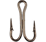 Image of Eagle Claw 90 Degree Spread Treble Hook, Straight Point, Round Bend
