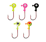 Image of Eagle Claw Ballhead Jig Assortment, Chartreuse/White