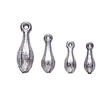 Image of Eagle Claw Bank Sinker Ast 1/2, 3/4, 1 &amp; 2 2Each WBNKSA1