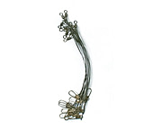 Image of Eagle Claw Black/Bright Wire Leader Board Refill
