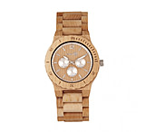 Image of Earth Wood Bonsai Bracelet Watch w/Day/Date