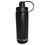 Image of Eco Vessel Boulder Triple Insulated Water Bottle - 20 oz-Black Shadow