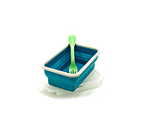 Image of Eco Vessel Collapsible Silicone Single Compartment Lunchbox