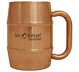 Image of Eco Vessel Double Barrel Insulated Stainless Steel Mug with Lid