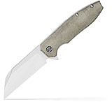 Image of EIKONIC Knife Company KA7SG Karak 3.25&quot; Folding Wharncliffe Plain Black PVD Nit