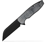 Image of Sig Sauer Knives KA8BB Karak 3.25&quot; Folding Wharncliffe Plain Black PVD Nitro-V