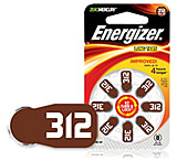 Image of Energizer EZ Turn &amp; Lock Hearing Aid Batteries, Size 312