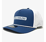 Image of Engel 1010 Performance Trucker Cap, Blue with White Logo 0FF0FE1F