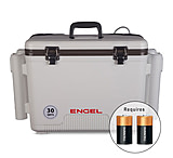 Image of Engel Original 30 Quart Live Bait Drybox/Cooler with Rod Holders DE1531F8