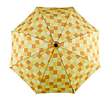 Image of EuroSCHIRM Swing Liteflex Umbrella, Yellow Squares