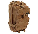 Image of Evolution Outdoor Assault Pack, Tactical Backpack, Polyester, Padded Straps, MOLLE Webbing, Hook and Loop Panel, Coyote