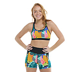 Image of Body Glove Curacao Equalizer Medium Support Cross-Over Sports Bra - Multi D3DC9816