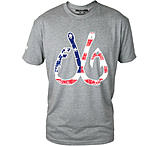 Image of Filthy Anglers Patriotic Fishing Hooks T-Shirt - Mens