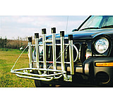 Image of Fish-N-Mate 1076-0003 6-Holder Rod, Rack with Fold-Down Cooler Rack, Cooler Up To 54Qt