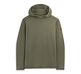 Image of Florence Marine X Merino Wool Hooded Long Sleeve Shirt A3E2BC4F
