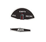 Image of Flow-Rite System 4 Actuator Fill/EMPTy/Recirc - Replacement Decal