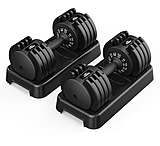 Image of Flybird Fitness 55lb Adjustable Dumbbells Pair