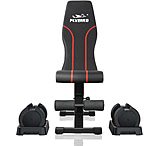 Image of Flybird Fitness 55lb Weight Bench Dumbbells Bundle Set