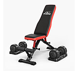 Image of Flybird Fitness Bundle Set Of Dumbbells 55 Lbs &amp; Weight Bench FB299