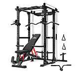 Image of Flybird Fitness All-In-One Power Rack w/ Pulley System Set