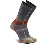 Fox River Decorah Medium Weight Crew Hiking Sock - Men's, Grey/Black, Large, 134A19