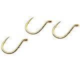 Image of Gamakatsu 0 Single Egg Hook, Needle Point, Sliced Shank Offset, Salmon Egg, Ringed Eye