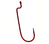 Image of Gamakatsu Worm Offset Rb Red 4/0, 5 Hooks P/P 54314