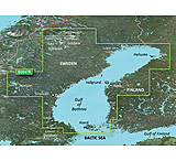 Image of Garmin On The Water GPS Cartography BlueChart g2 Vision: Nordic Countries Regular East Map