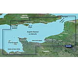 Image of Garmin On The Water GPS Cartography BlueChart g2 Vision: UK &amp; France Small South Map