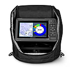 Image of Garmin ECHOMAP Plus 63cv Ice Bundle w/ GT8, small bag, NA