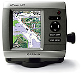 Image of Garmin GPSMAP 440 w/Int GPS ant., worldwide satellite imagery, built-in BlueChart g2 for US coastal, g2 Vision compatible GPS Fishfinders 010-00515-40