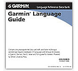 Image of Garmin LanGauge Guide provides multilingual word/phrase, includes bilingual dictionaries Navigation Device Accessories GA-XA-010-10672-00
