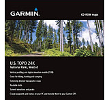 Image of Garmin On the Trail Maps GPS MapSource US TOPO 24K, National Parks, West 010-10448-00