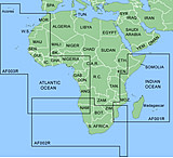 Image of Garmin On The Water GPS Cartography BlueChart: Africa Regular Map