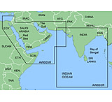 Image of Garmin On The Water GPS Cartography BlueChart: Asia West Regular Map